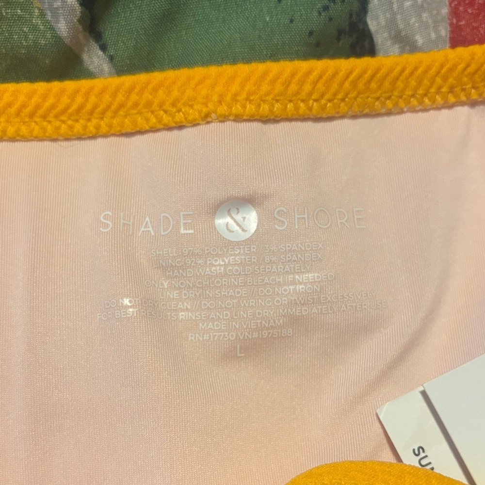 Shade & Shore Bright Yellow Bikini Bottoms - Picture 3 of 6